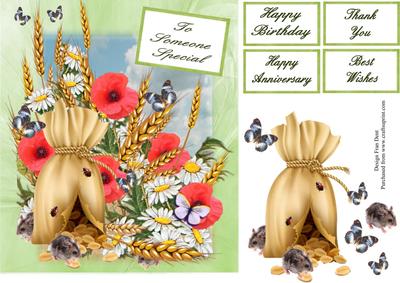 Lunch for the Harvest Mice