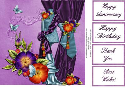 Drapes, Roses and Butterflies