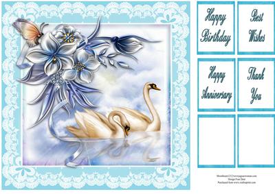 Swans and Lace