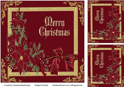 An Elegant Merry Christmas Plus Gift Tags
