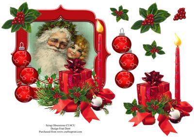 Santa and Child