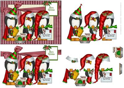 Waiting for Santa Step by Step