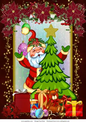 It's a Jolly Holly Christmas A4