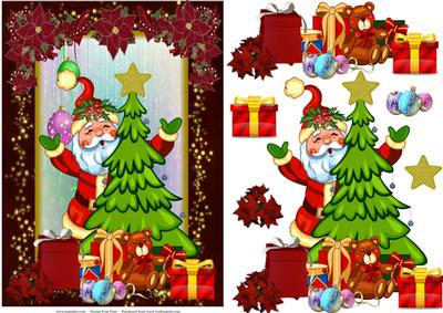 It's a Jolly Holly Christmas with Decoupage