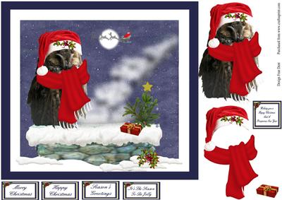 Having a Hoot of a Christmas with Decoupage