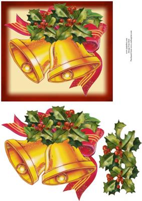 Christmas Bells and Holly.