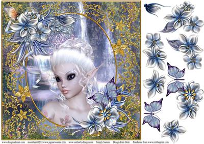 Beauty in a Filagree Frame