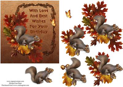 Sqirrel and Butterfly Birthday