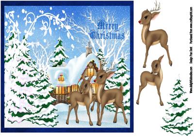 Merry Christmas Reindeer