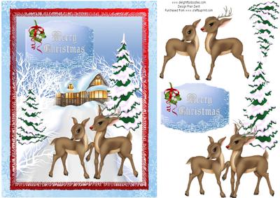 Wishing Deer Friends a Merry Christmas