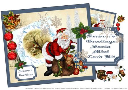 Season's Greetings Santa