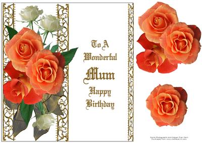 Happy Birthday to a Wonderful Mum