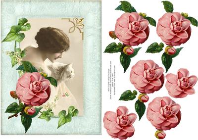 Camellia Embellished Frame