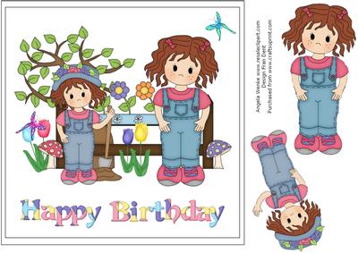 Happy Birthday Children in the Garden
