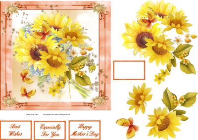 A Bunch of Sunflowers