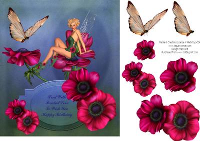 Wings Amongst the Anemones