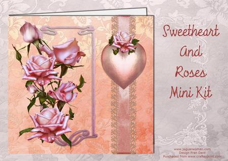 Sweetheart and Roses Mini Kit