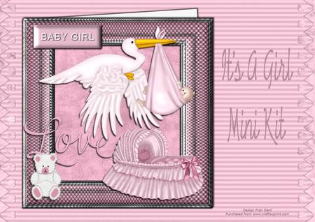 It's a Girl Mini Kit