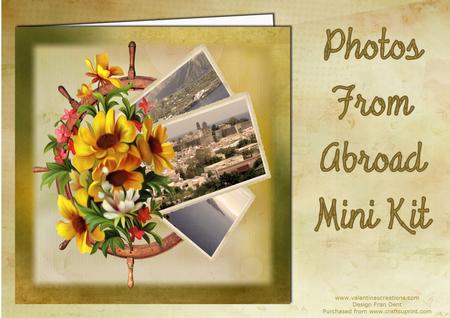 Photos from Abroad Mini Kit