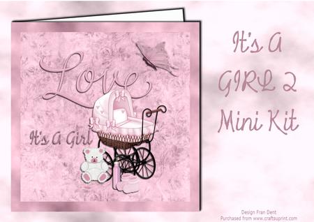 It's a Girl 2 Mini Kit