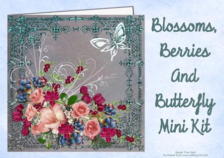 Blossoms, Berries and Butterfly Mini Kit