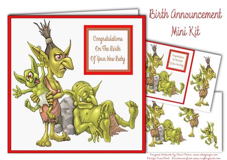Birth Announcement Mini Kit
