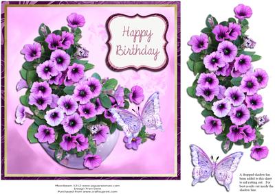 A Bowl of Petunias