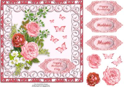 Butterflies and Roses