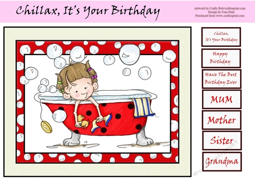 Chillax, Its Your Birthday