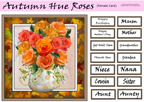 Autumn Hue Roses