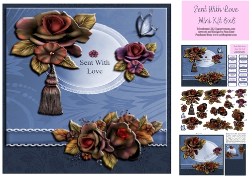 Sent With Love Mini Kit 8x8