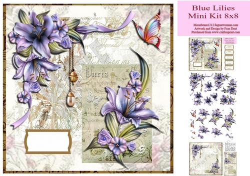 Blue Lilies