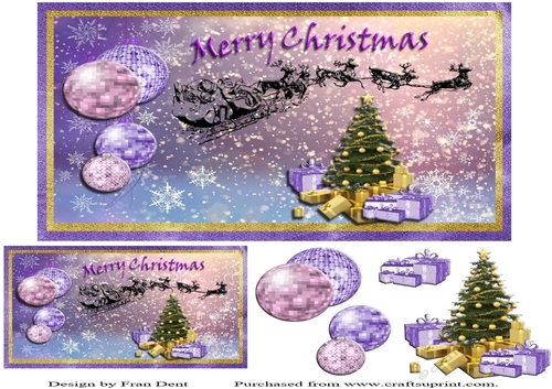 Dashing Through The Snow Storm 10x5