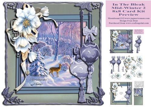 In The Bleak Mid-Winter 2 8x8 Card Kit