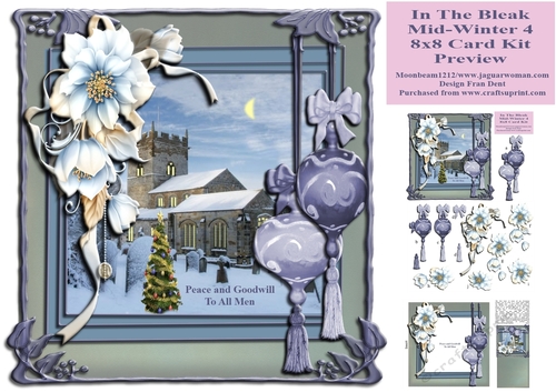 In The Bleak Mid-Winter 4 8x8 Card Kit