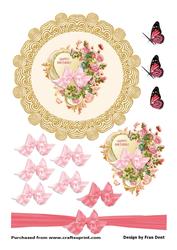 Birthday Easy Cut Topper