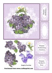 Mothering Sunday Violets