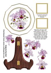Orchid Plate