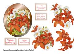Lilies and Daisies