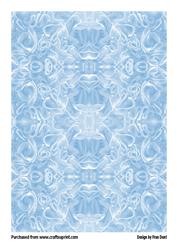 Pleated Paper 2 Blue