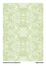 Pleated Paper 2 Pale Green