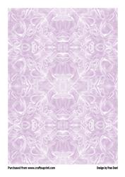 Pleated Paper 2 Pale Lilac