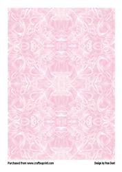 Pleated Paper 2 Pale Pink