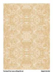Pleated Paper 2 Deep Cream