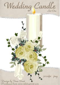 Wedding Candle Set One