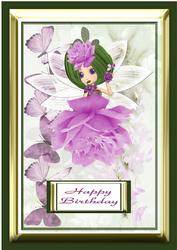 Fairy Rose 2 A4 Topper
