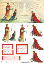 Little Town of Bethlehem Dl Card