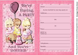 Children's Party Invite