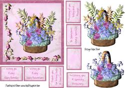 Forget Me Knots and Foxgloves