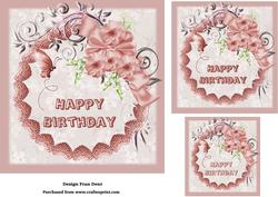 Three Birthday Toppers